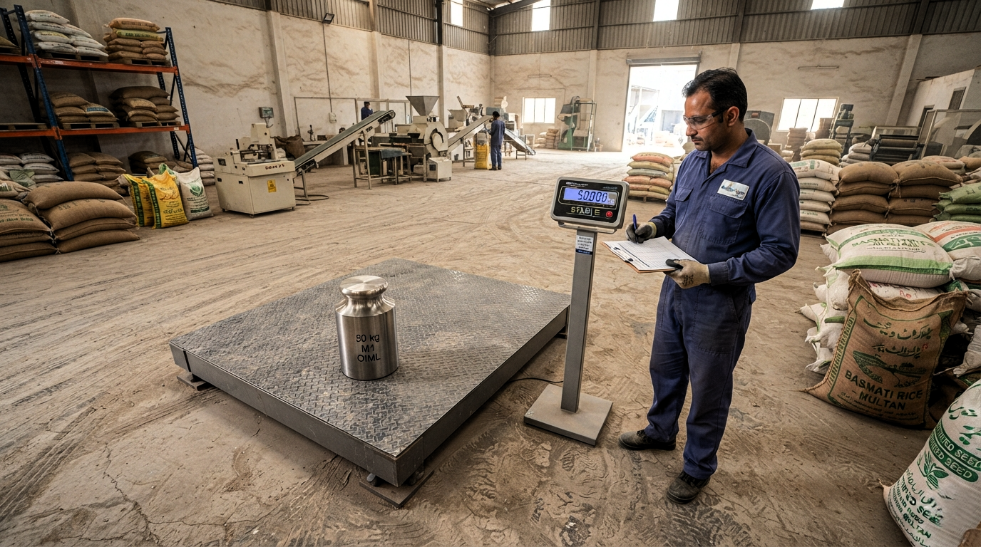 Corner-load testing explaining scale capacity vs readability vs accuracy performance
