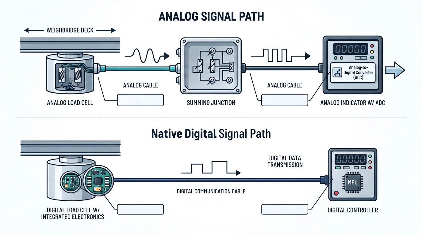 Analog vs Digital Load Cells: Retrofit Guide | LibraWeighTech